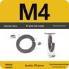 8.8 Grade Black Shock Absorbing Washer M3-M16