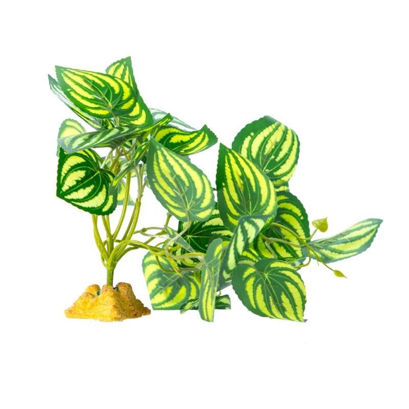 Reptiles Plant Grass for Climbing Habitat Decors Branch with Leaves for Lizards Spiders Snake Geckos Hideouts