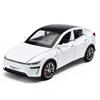 NEU 1/32 Tesla MODEL Y MODELY Legierung Auto Modell Sound und Licht Pull Back Kinderspielzeug Sammlerstücke Geburtstagsgeschenk