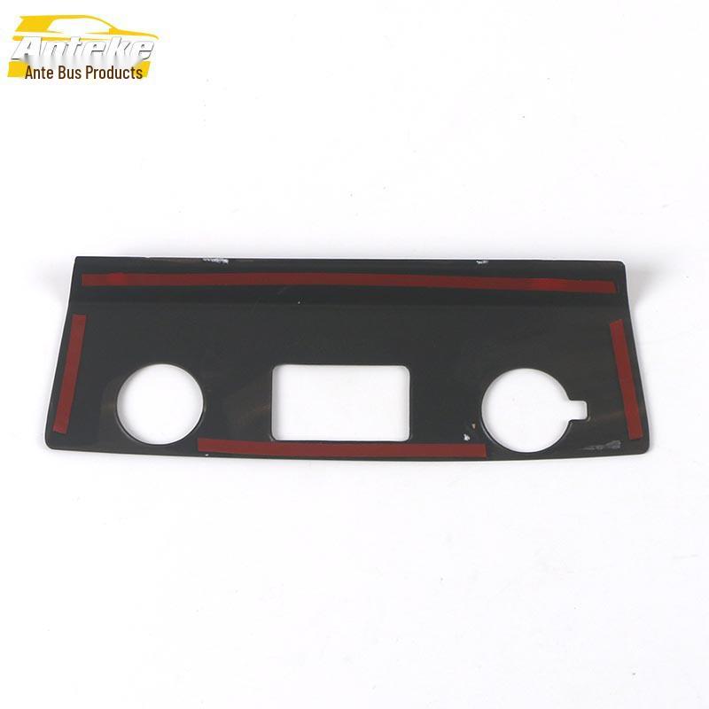 Applicable 2022 King Kong Cannon Center Console Cigarette Lighter Trim Frame Sequins Sticker Car Accessory.