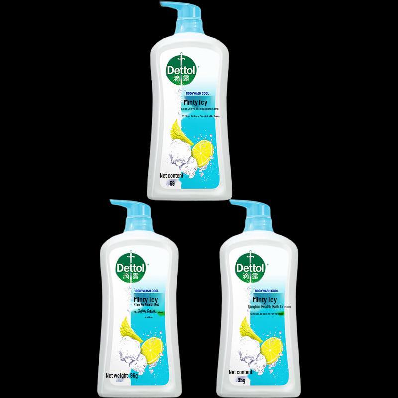 

Dettol Mint Ice Cool Shower Gel (3 x 950g)