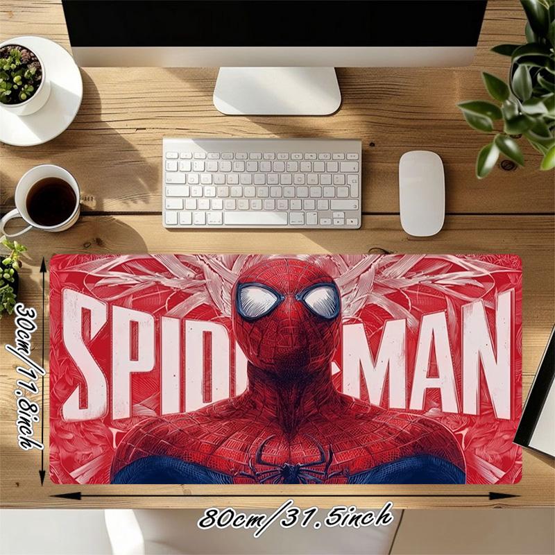 Spiderman Xl Gaming Mouse Pad Nonslip Rubber Base Stitched Edge Waterproof Desk Mat For Pc Laptop Gamer Office Computer Accessories C929459