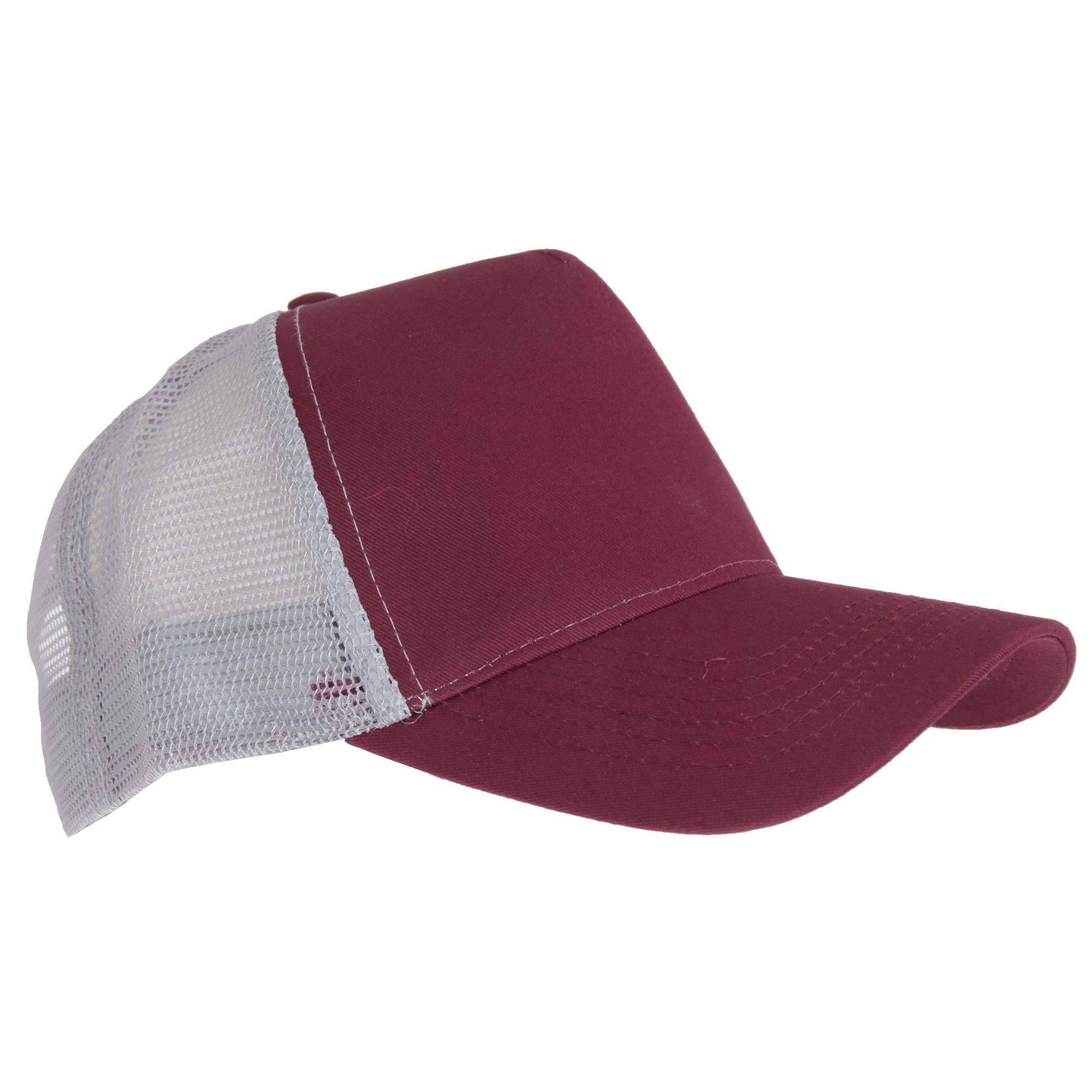 Beechfield Heren Half Mesh Trucker Cap / Hoofddeksels (Pak Van 2) One Size