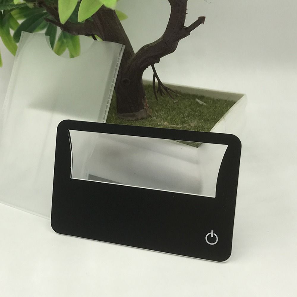 3X Newspaper Small Prints Book Magnifying Glass Magnifier Sheet Reading Magnifiers Loupe Lens