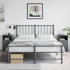 VidaXL Bedside Tables 2 Pcs Anthracite 34.5x39x62 Cm Steel, Cabinet, Bedroom Furniture, Phone Stand, 841768