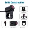 1/2/4PCS 12V Waterproof Motorcycle Handle Switch Aluminum Alloy Headlight Power-off Button Universal Horn Control for Bikes