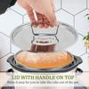 Flan Mold with Lid 304 Stainless Steel Flan Pan with Steam Rack Silicone Heat Pad Baking Supplies for Cake Dessert Pudding