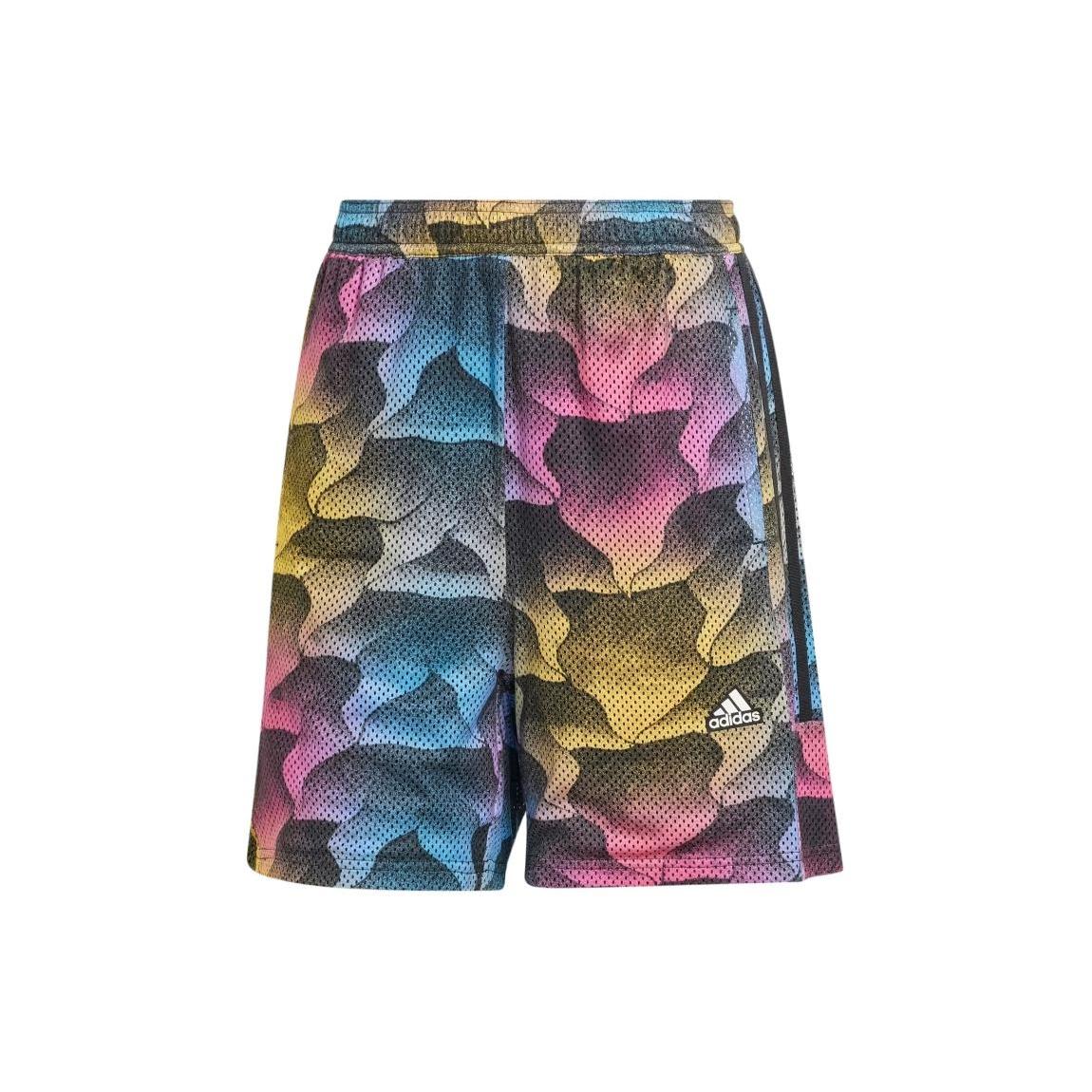 (WMNS) adidas Tiro Print Mesh Summer Shorts Asia Sizing  Multi-Color  Women s IQ4813 XL