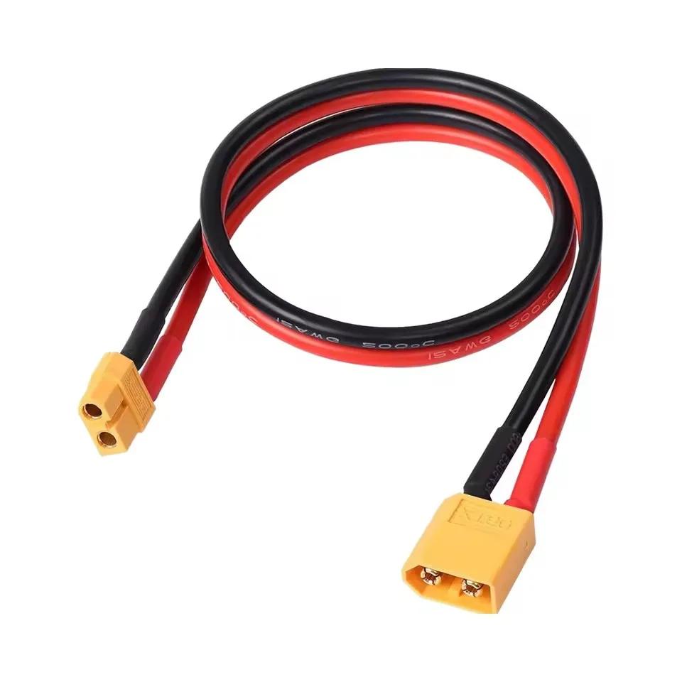 12AWG XT60 / Anderson Parallel Battery Connect Cable Male Female Silicone Copper Extension Wires For Drone Boat Solar Energy