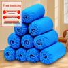 YOUAO 100-Pack Disposable Non-Woven Shoe Covers