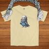 Parakeet Keffiyeh Shirt, Palestine Solidarity Comfort Colors Tee