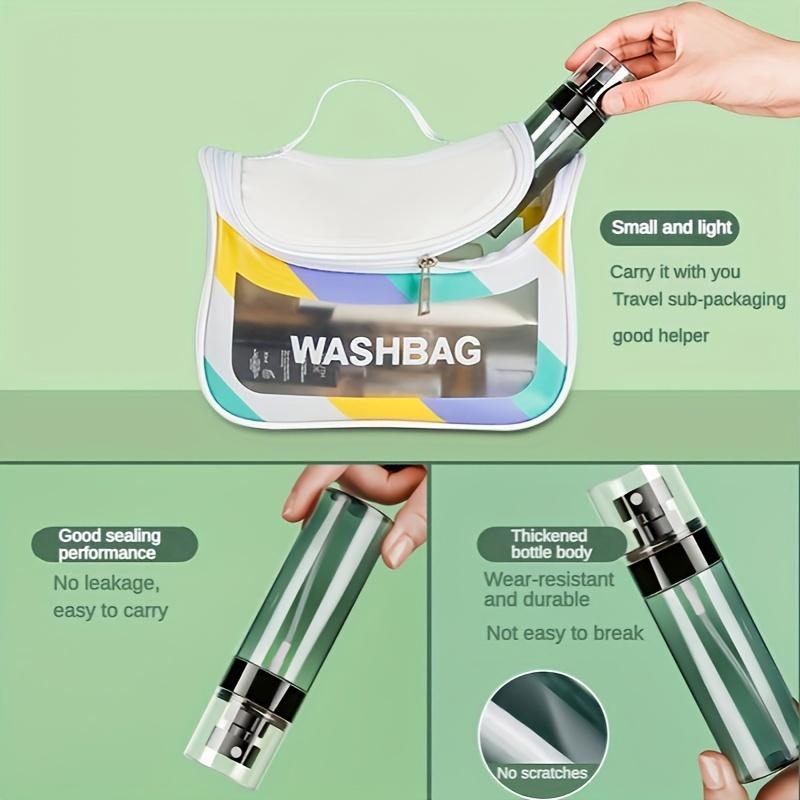 Refillable Fine Mist Spray Bottle for Hairstyling Cleaning Skincare Multipurpose Ultra Fine Mist Sprayer 30ml 60ml 80ml 100ml 120ml