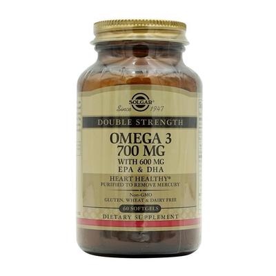Double Strength Omega 3 700 Mg, 60 Softgels