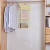 Dust-proof Multi-Layered Fabric Wall-Mounted Dormi Storage Ra Bag Hanging Organizer Closet Storage Bag for Bedroom Organization