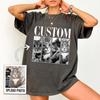Custom Pet Photo Shirt, Personalized Pet Comfort Colors Shirt, Pet Gifts, Pet Portrait, Dog Memorial Gifts
