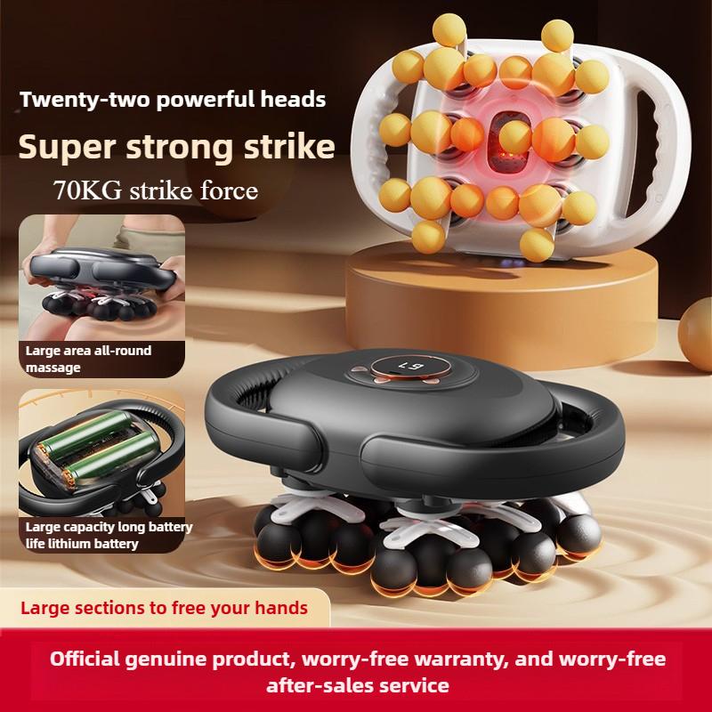 JAIYORL High Quality 22 Massage Heads Massage Gun Deep Tissue Muscle Professional Grade Wireless Frequency Vibration Masajeador