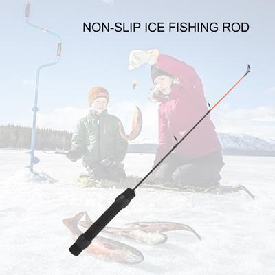 Ice Fishing Rod with Non-Slip Handle Length Adjustable Ultralight Portable Travel Use Telescopic Fishing Pole Fishing Accessories