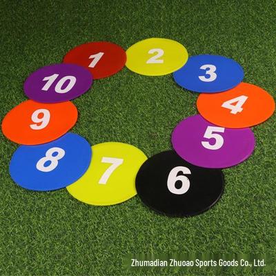 Zahlenlogo Sensorische Integration Trainingsscheibe Matte für Basketball & Fußball