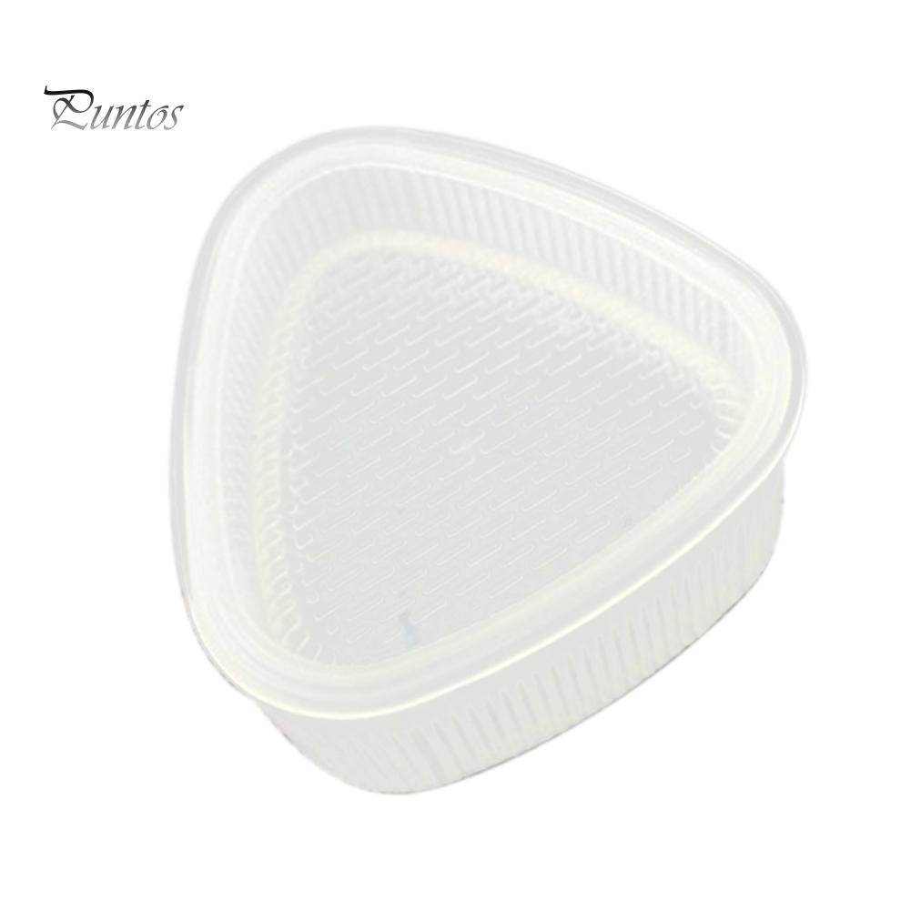Puntos DIY Kitchen Triangle Shape Sushi Rice Ball Box Press Nori Mold Food Maker Tool