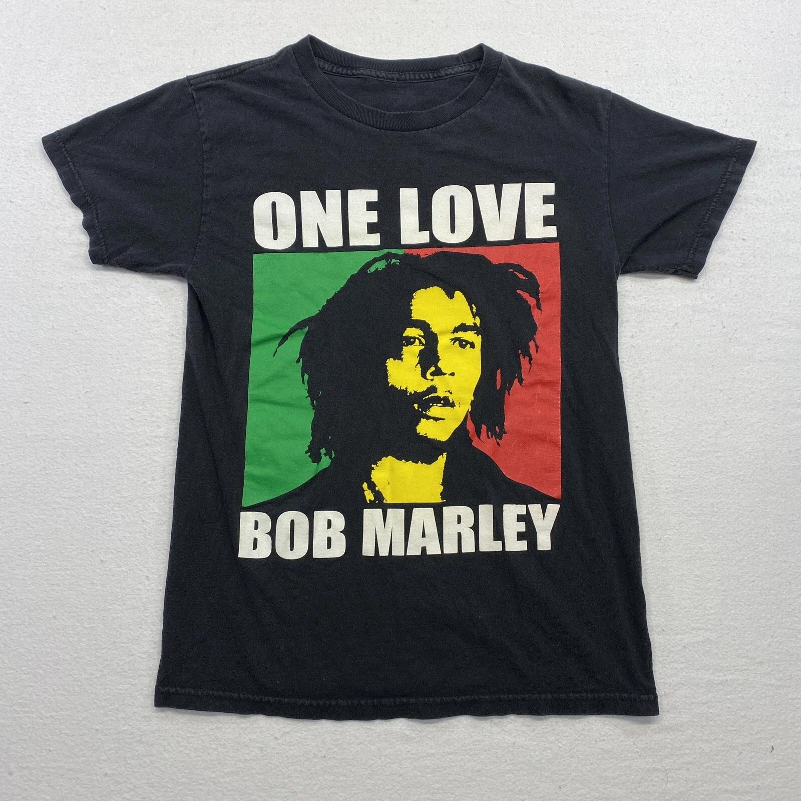

2025 Fashion Men T Shirt Casual New Rasta One Love Bob Marley Oversized Big Size T-shirt Graphic Clothing Streetwear Unseix Top 4XL