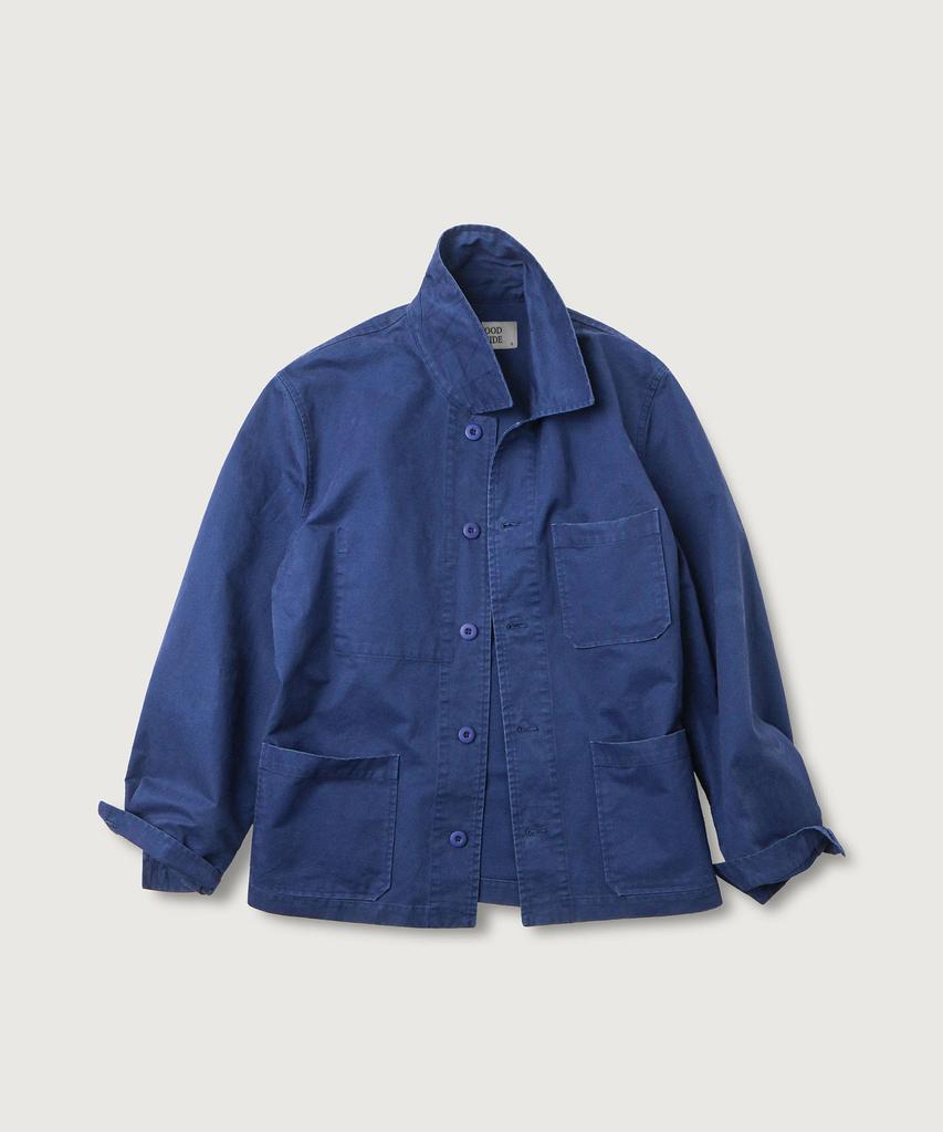 MOOD INSIDE Washed French Work Jacket_Blue