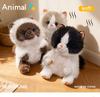 Luxury Scented Siamese Cat Pendant Plush Toy - Realistic Figurine and Cute Gift for Kids