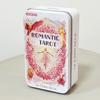 Baraja de Tarot Fantasía Romántica Rosa en Caja de Lata, Baraja Completa de 78 Cartas con Libro de Instrucciones, Oráculo de Adivinación Espiritual 11*6.2cm