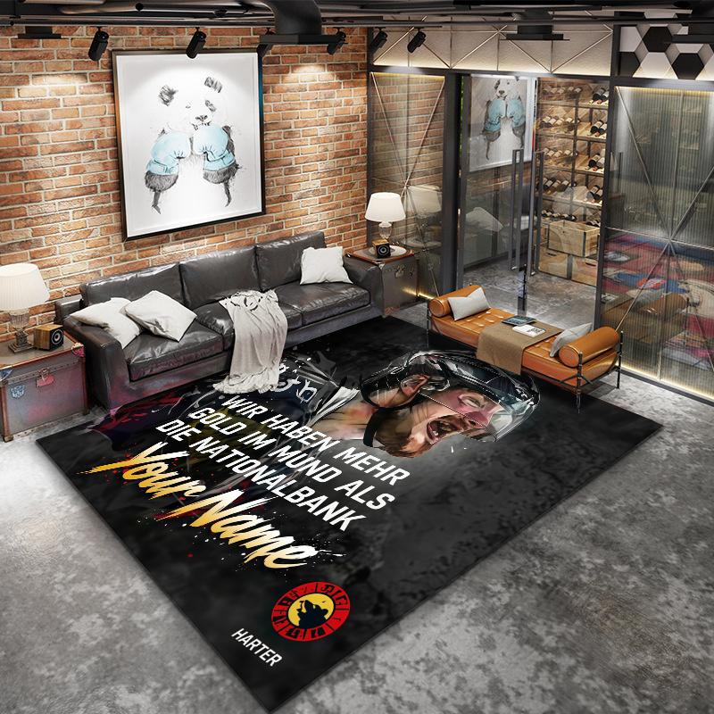 Sc Bern Custom Name Carpet Rug For Living Room Bedroom Home Sofa Decoration Kids Play Nonslip Floor Mat