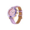 Swarovski Octea Lux Chrono Watch Quartz Movement Leather Strap Purple Dial Women watches 5632263