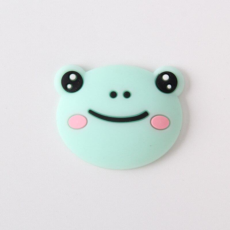 1 Pc Transparent Soft Silicone Wall Protector Self-adhesive Door Handle Bumper Protective Plug Non-slip Round Doors Stop Muffler