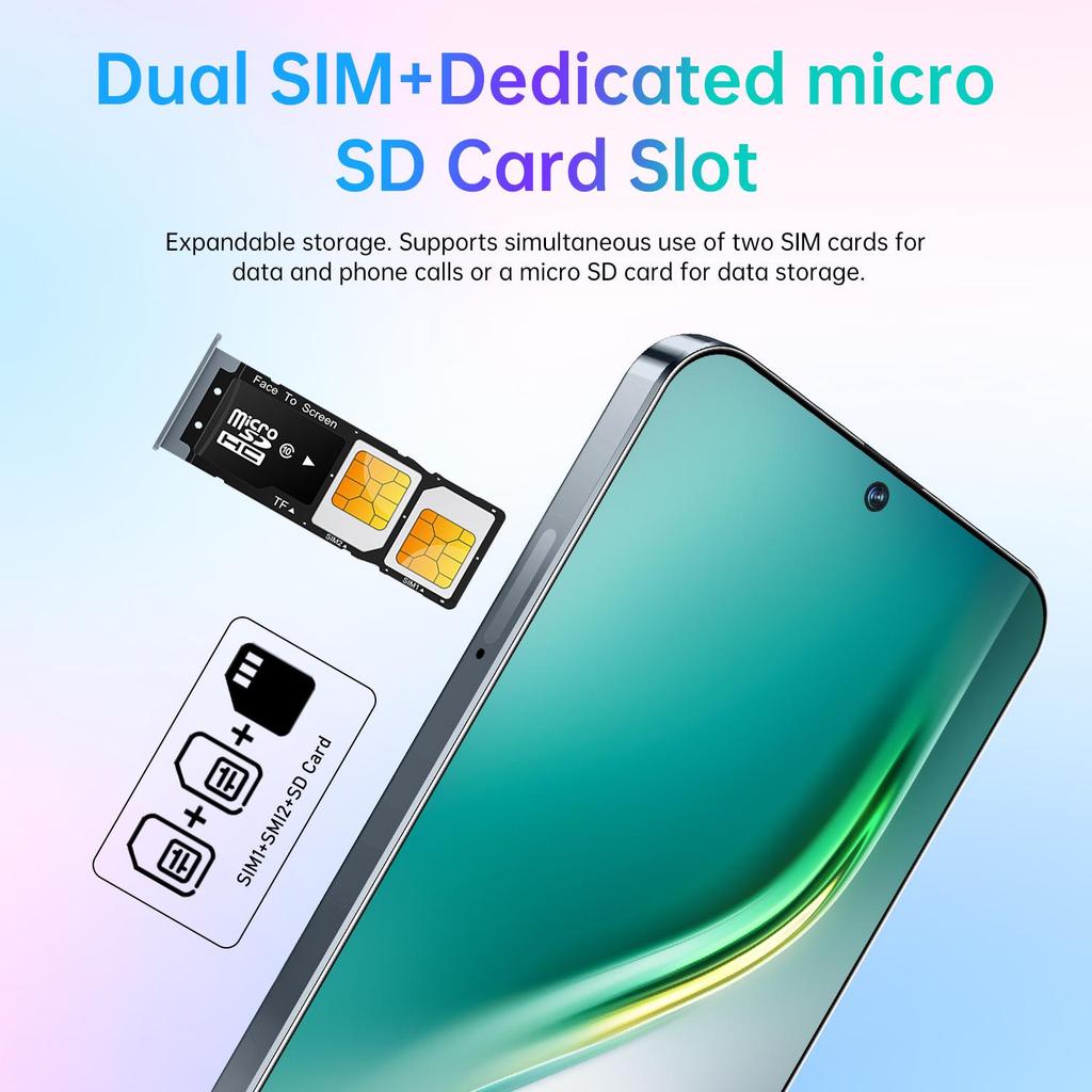 Camon 40 Pro Android Smartphone 7,3" Bildschirm 16 GB + 1 TB