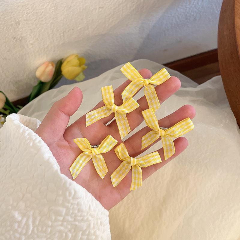5PCS Sweet Stereoscopic Gradient Cute Baby Hairpins Kids Hair Clips Children Headwear Princess Barrette Girls Accessories