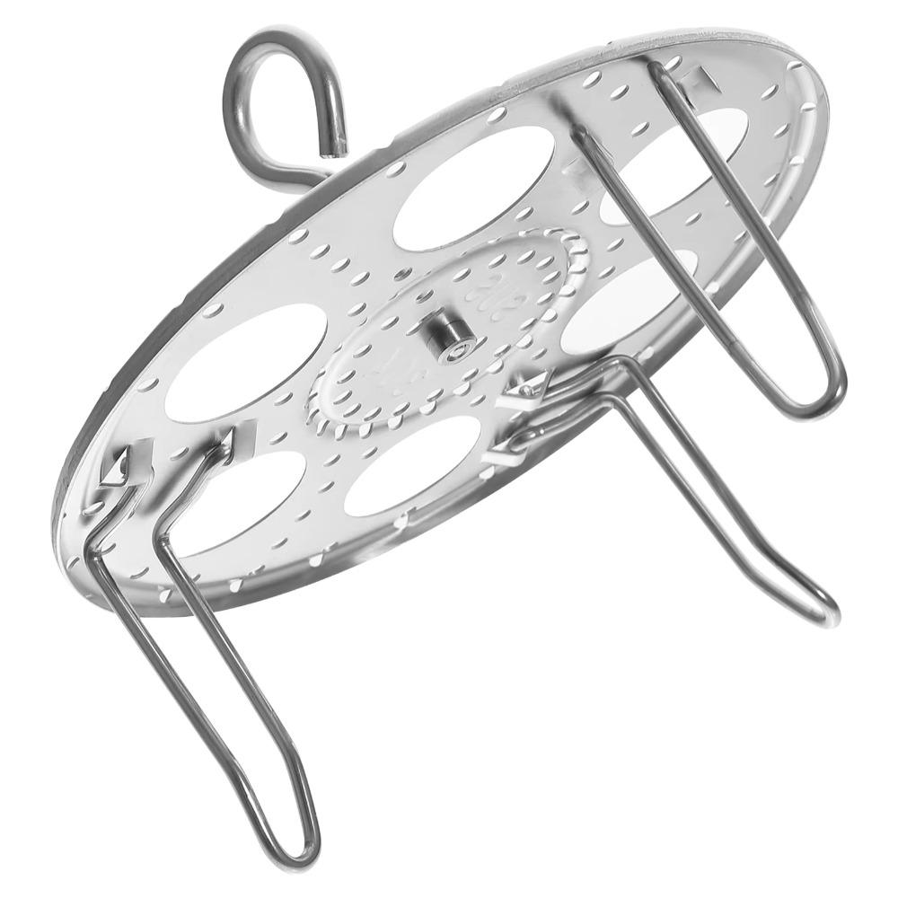 Adjusted Height Foldable Egg Steamer 304 Stainless Steel Steaming Tray Egg Steaming Rack  Fish