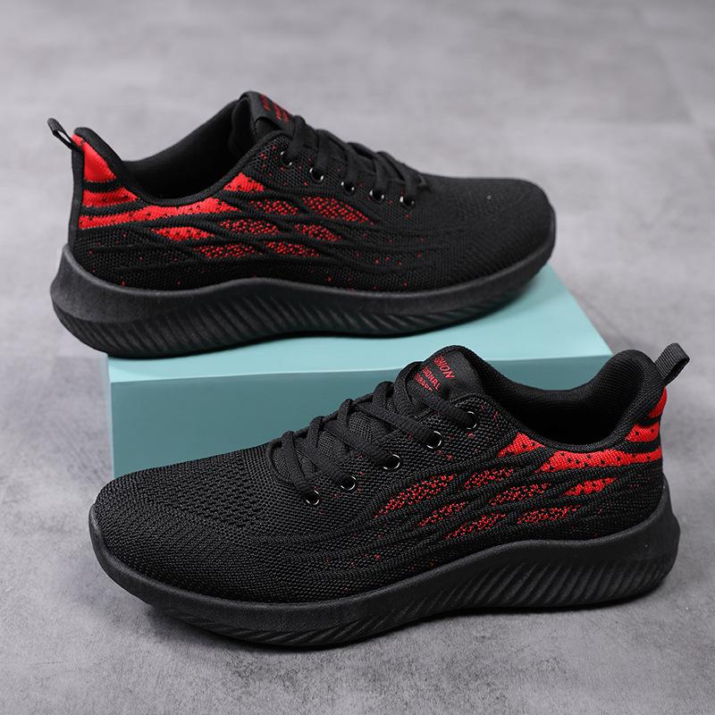 Sneakers men's shoes wear-resistant ultra-light mesh breathable running shoes lightweight shoes men's trendy shoes running shoes outdoor autumn models