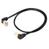 SinLoon Ülespoole Kalduv Cat8 Ethernet 40Gbps 2000MHz Võrgupistik SFTP Kaabel Cat8 RJ45 Pistik Mängude LAN-kaabel Ruuterist 90-kraadise Kaablini,