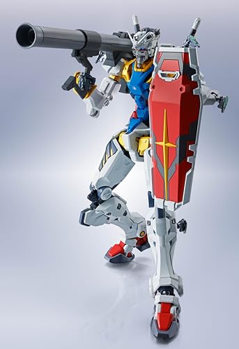 METAL ROBOT Spirits <SIDE MS> White Gundam Die-cast & PVC Pre-painted Figure, Approx. 155mm