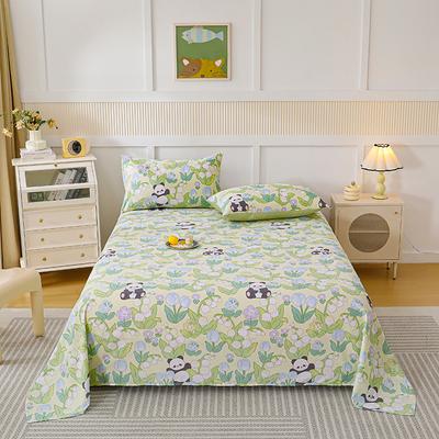 Baumwoll-Bettlaken für Doppelbett Einfarbig Obere Laken Einzel-/Queen-/King-Bettlaken Haushaltsbettwäsche Laken