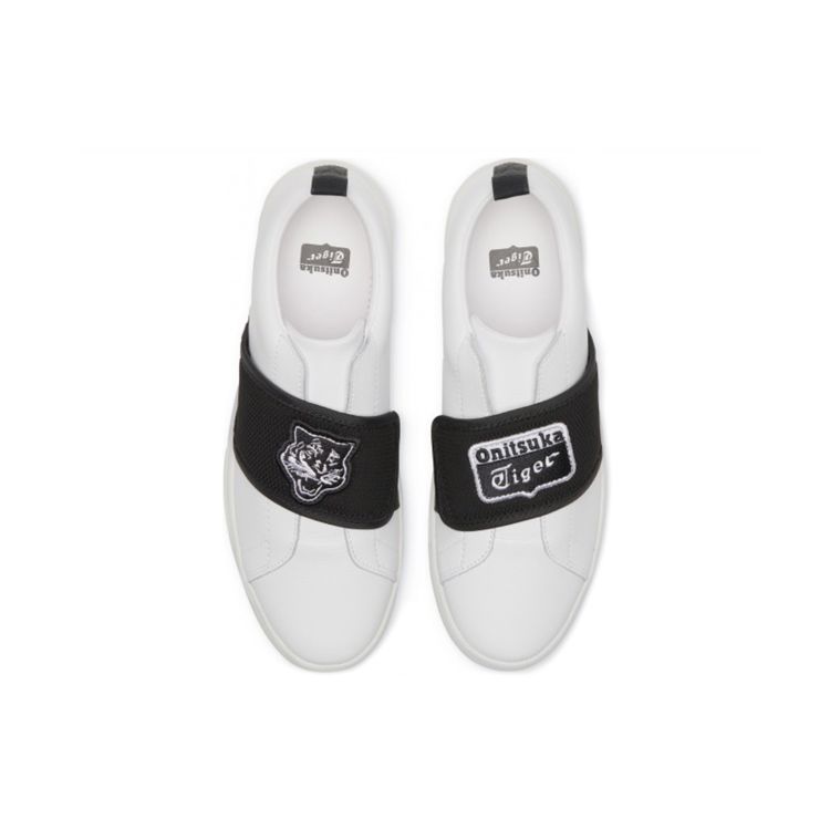 Onitsuka Tiger Lawnship Tiger 2.0 Non-Slip Low-Top Skate Shoes Unisex sneaker White Black 1183A451-101