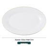 ZISIZ Chinese Style Ceramic Dinnerware Set