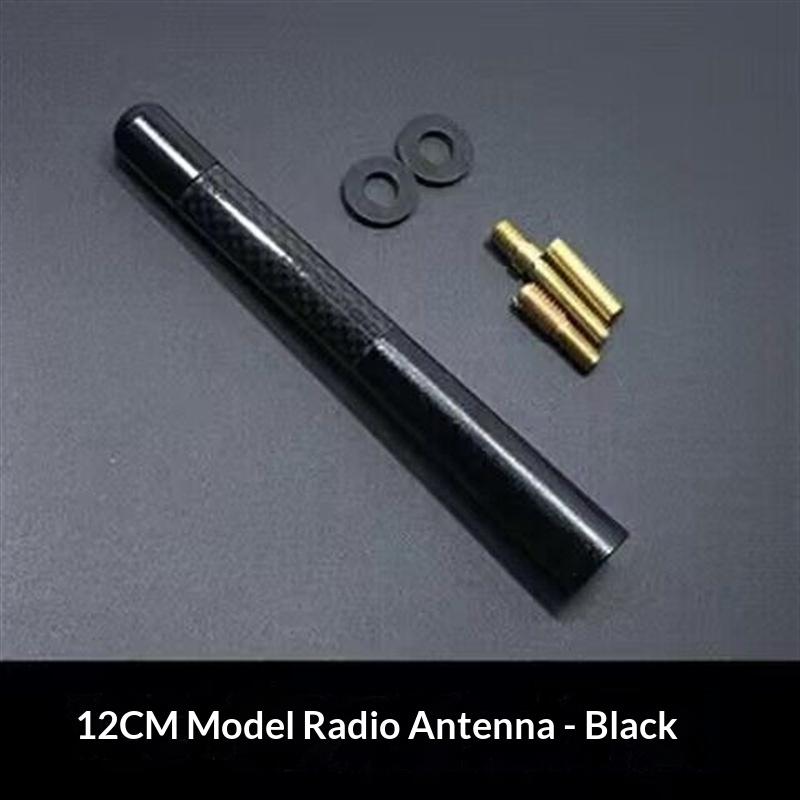 1 Set Universal Long Short Auto Roof Carbon Fiber Radio Aerial Accessories Enhanced Signal Tools Car Roof Antenna
