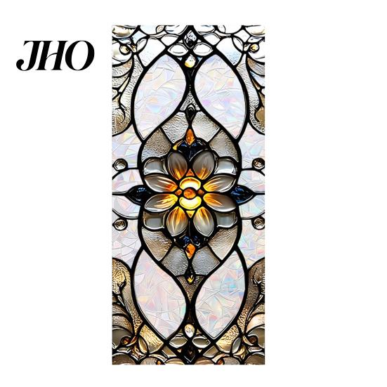 Easy Install Window Film Static Glass Sticker Privacy Protection Softens Light Electrostatic Soft Diffusion Waterproof Scratch-Proof Care Decal