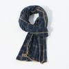Men's Classic Checkered Patchwork Soft Fleece Scarf New Arrival Versatile Textured Warm Winter Scarves