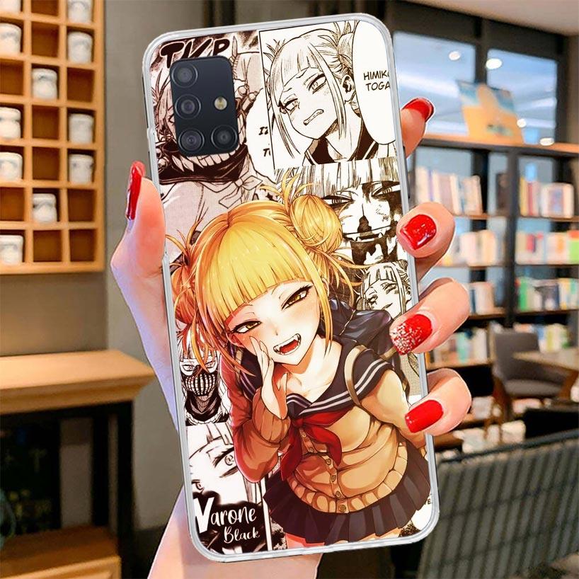 My Hero Deku Cover Phone Case For Samsung Galaxy A12 A22 A32 A52 A72 A02S Phone Case Note 20 Ultra 10 S10 Plus A51 A71 A50S A20S