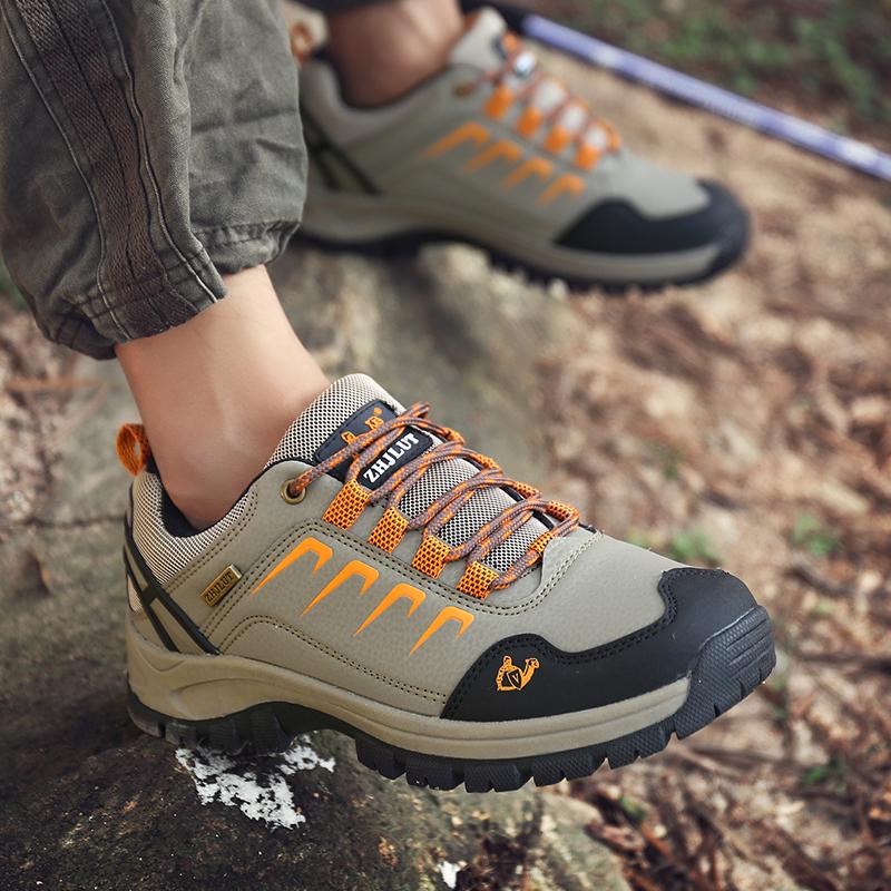 36-47 Large Anti Slip Couple Fashion Outdoor Leisure Mountaineering Shoes Travel Hiking Shoes Sports Shoes