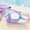 DYS 1/2 Pairs Children Swim Goggles with Earplugs, UV Protection Anti-Fog Pool Nose Cover, No Leakage Swimming Eyewear for Boys Girls