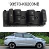 18-Pin Elektrischer Fensterheber-Schalter Knopf für Hyundai I10 2020-2026 93570-K6200NB LHD