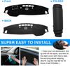 Dashboard Cover Mat for 2020 2026 2026 Kia Telluride Accessories Dash Cover Flannel Dash Mat Sunshade Glare UV Rays Protector