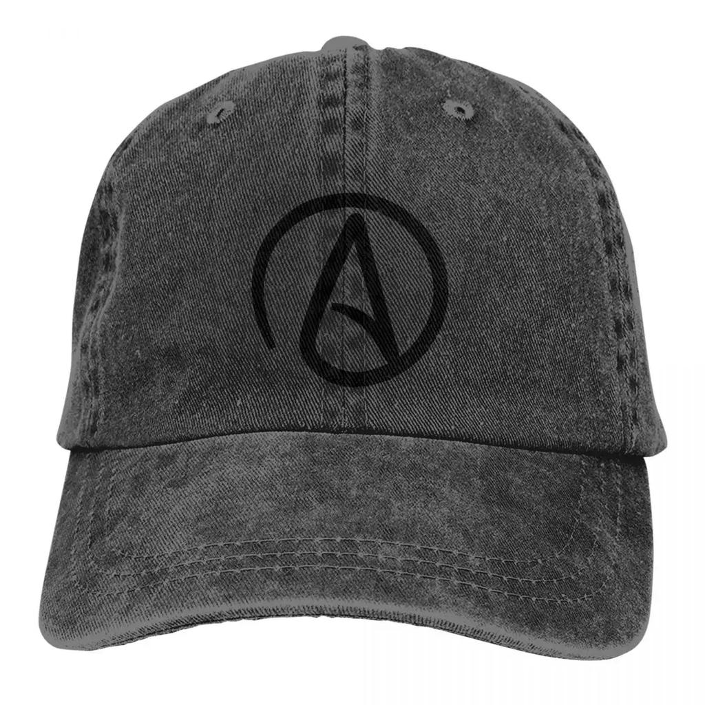 Atheist Atheism Baseball Cap Religious Belief Street Style Men Washed Hip Hop Hats Sunscreen Outdoor Sports Cap Present
