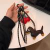 Fashionable Vintage Dachshund Key Holder Accessory Portable Blend of Functionality and Fashion Stylish Outfits
