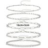 5pcs/Set Fashionable Multi-layer Chain Bracelets for Women Chain Bracelet Jewelry Set